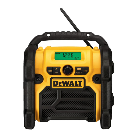 DeWalt DCR018 Manuales