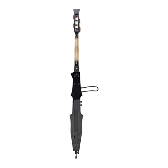 thomann Harley Benton DB01-BK Manual De Instrucciones