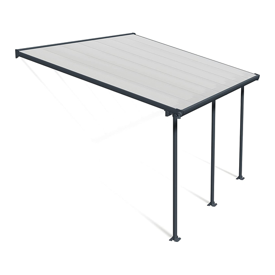 Palram Feria 3x5.4 Manual De Instrucciones