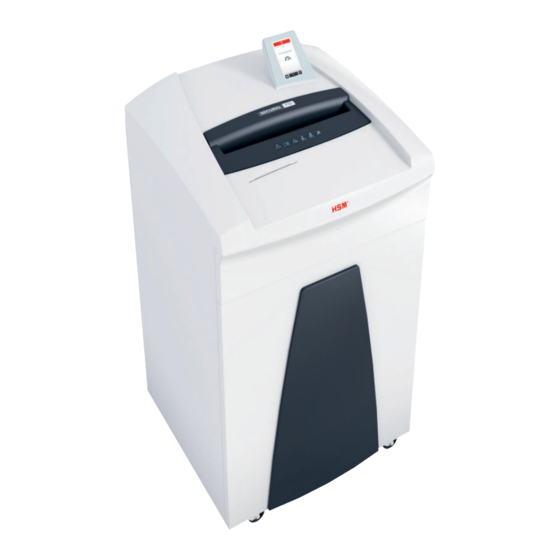 HSM SECURIO P36i Instrucciones De Servicio