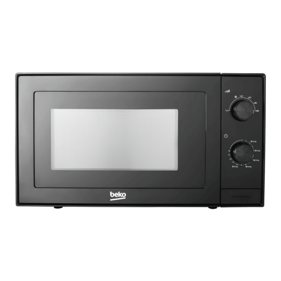 Beko MGC20100B Manual De Instrucciones