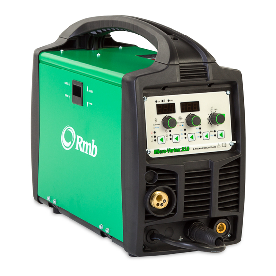 Rmb MICRO-VERTEX 210 Manual De Uso