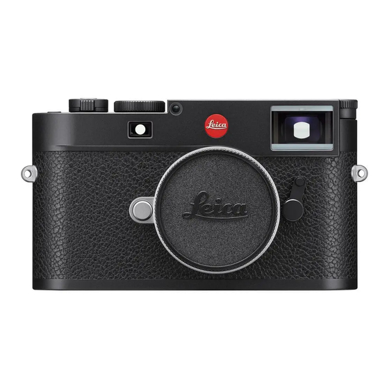 Leica M11 Instrucciones