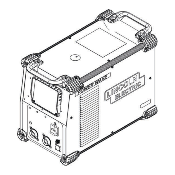 Lincoln Electric POWER WAVE R350 Manual Del Operador