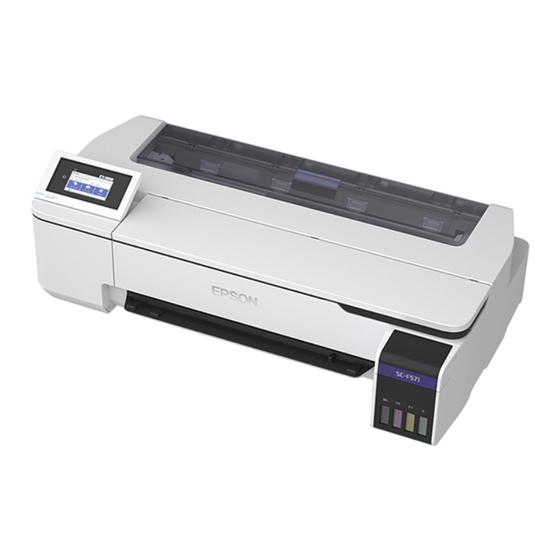 Epson SureColor F571 Manual Del Usuario