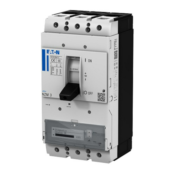 Eaton NZM3-XAV Instrucciones De Montaje