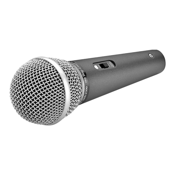 Monacor International Stage Line DM-2500 Guia De Inicio Rapido