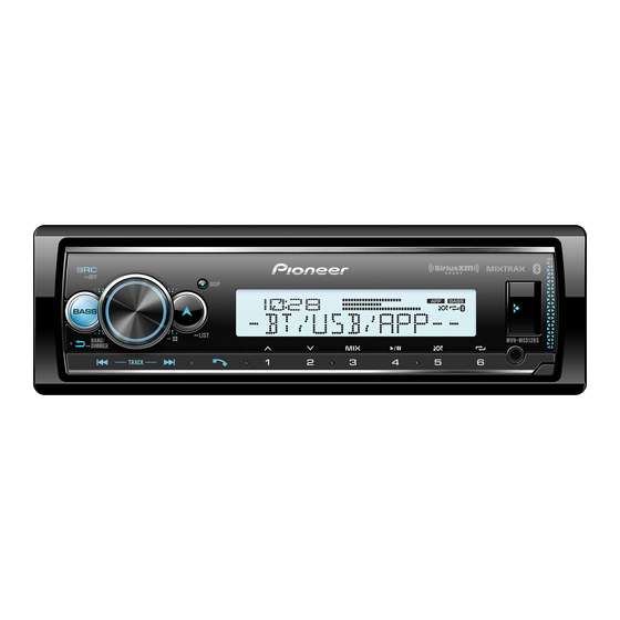 Pioneer MVH-MS512BS Manual De Operación