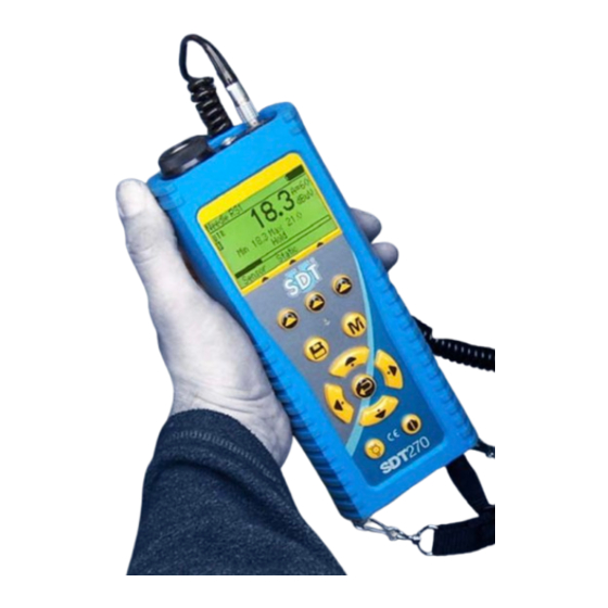 SDT International SDT270 Instrucciones De Uso