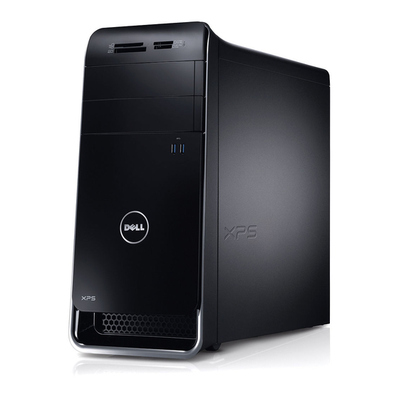 Dell XPS 8500 Manual Del Propietário