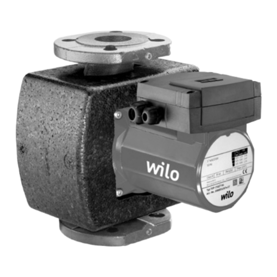 Wilo TOP-Z Instrucciones De Instalación Y Funcionamiento