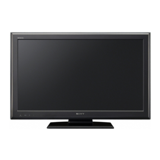 Sony Bravia KDL-40P55 Serie Manual De Instrucciones