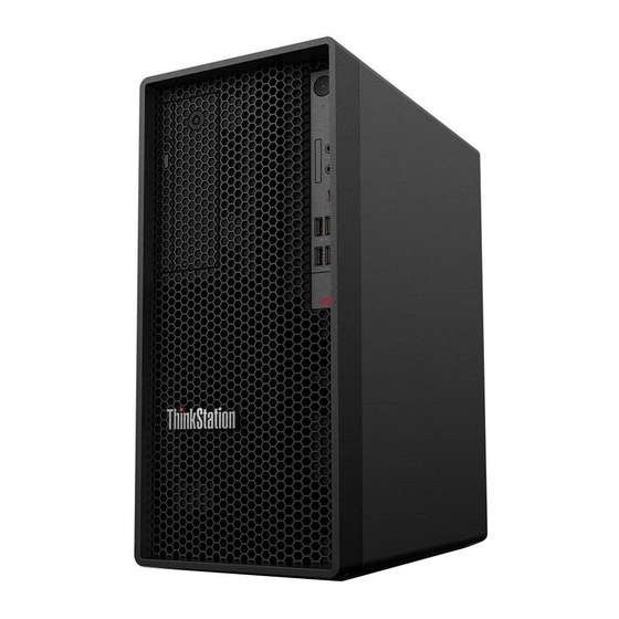 Lenovo ThinkStation P350 Guia Del Usuario