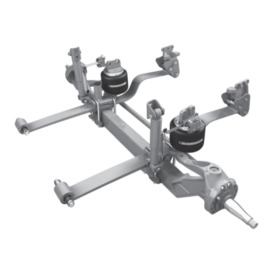 Hendrickson 66083-000 Instrucciones De Ensamble