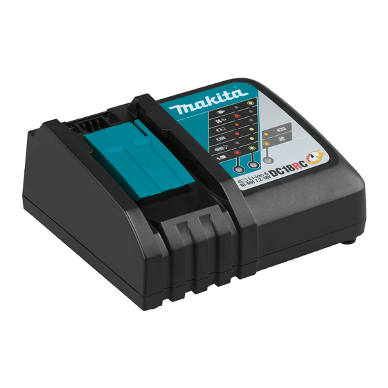 Makita DC18RC Manual De Instrucciones