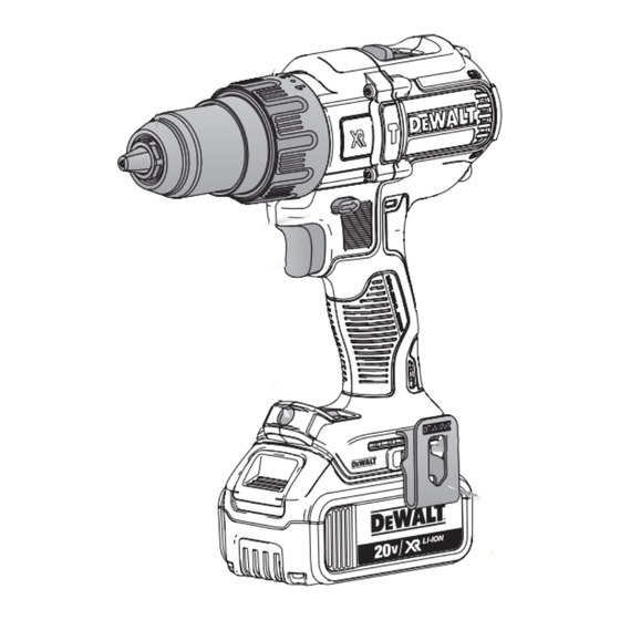 DeWalt DCD991 Manual De Instrucciones