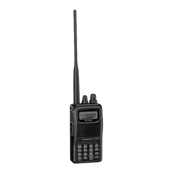 Yaesu FT-60E Manual De Instrucciones