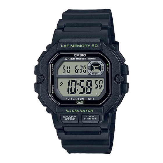 Casio 3511 Guía De Operación