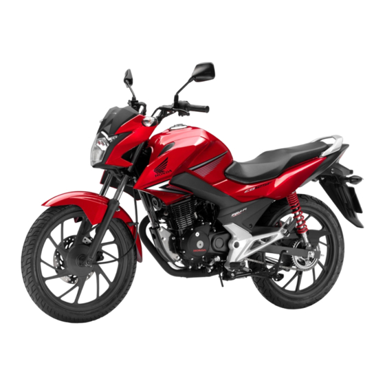 Honda Motor CBF125M 2020 Manuales