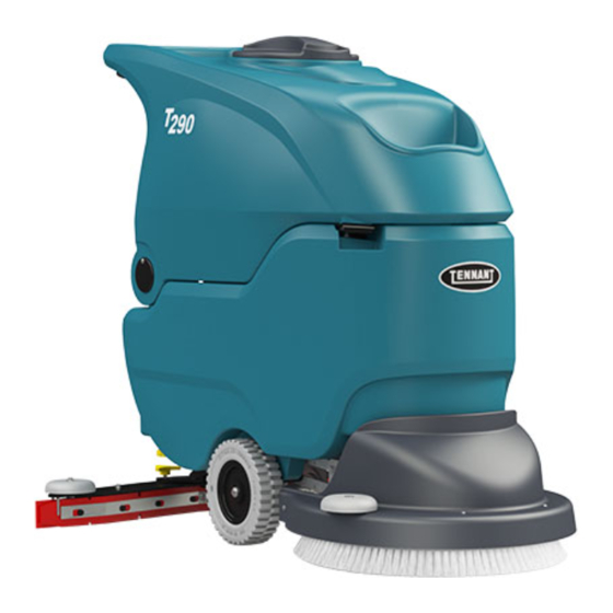 Tennant T290 Guía Rápida Para El Uso