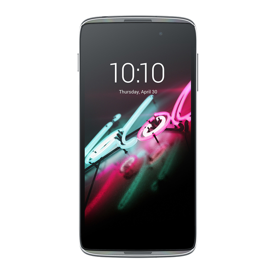 Alcatel Onetouch Cricket IDOL 3 Manual Del Usuario