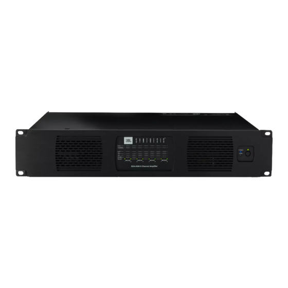 Harman JBL SYNTHESIS SDA8300 Guía De Instalación De Inicio Rápido