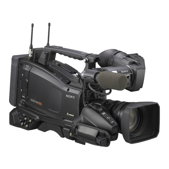 Sony PMW-350K Instrucciones De Funcionamiento