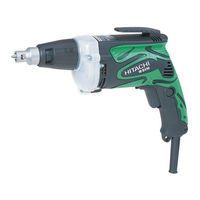 HIKOKI W 8VB2 Instrucciones De Manejo