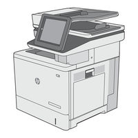 HP Color LaserJet Enterprise M577z Guia De Instalacion