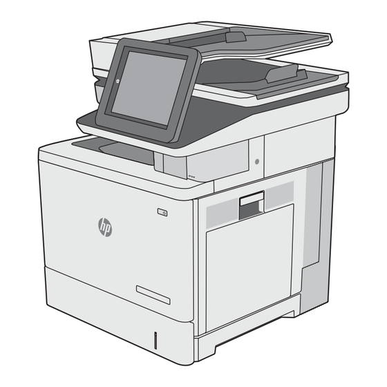 HP Color LaserJet Enterprise M577 Serie Guia De Instalacion