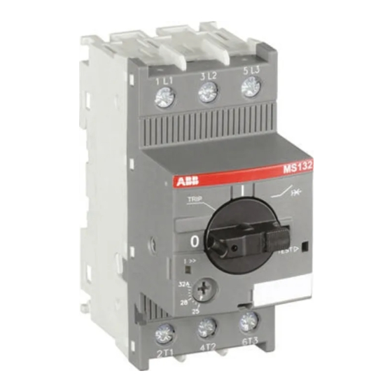 ABB MS132 Manual Del Usuario