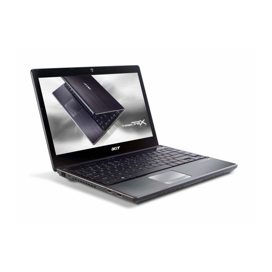 Acer Aspire 5820T Serie Guía Rápida