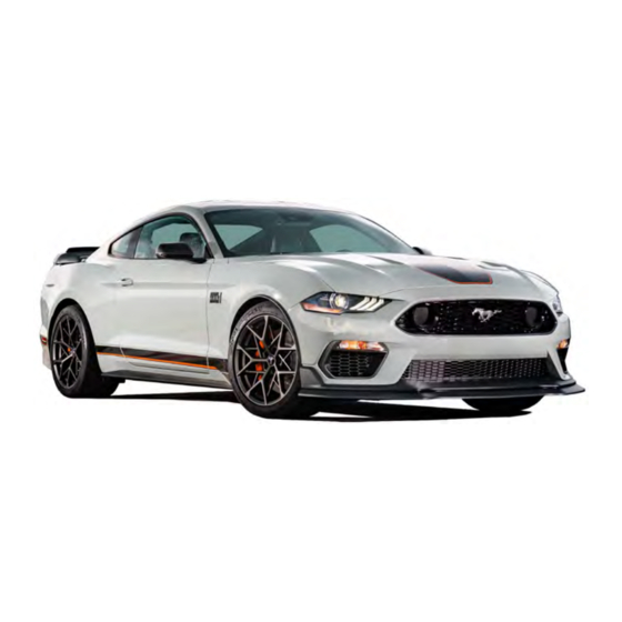 Ford MUSTANG 2021 Manual Del Usuario