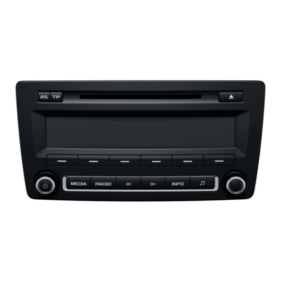 Skoda Radio Swing Manual De Instrucciones