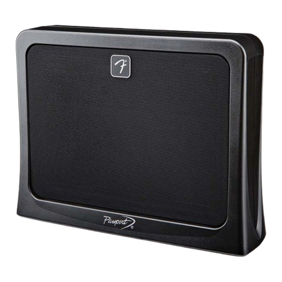 Fender PASSPORT EXECUTIVE PR 692 Instrucciones De Funcionamiento