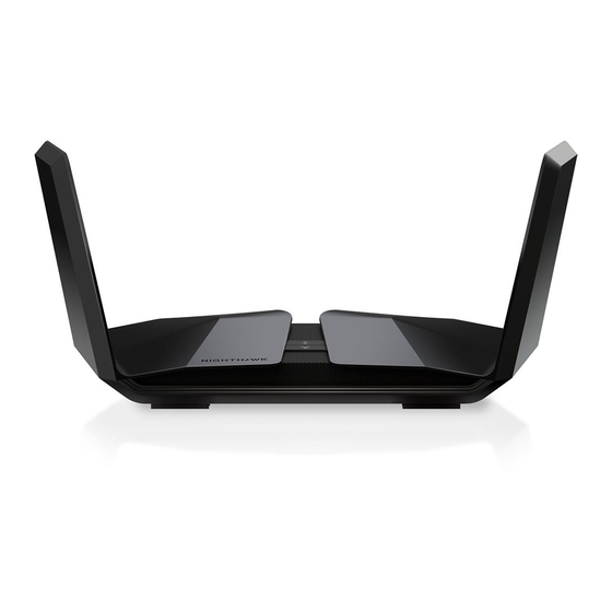NETGEAR NIGHTHAWK RAX200 Inicio Rápido