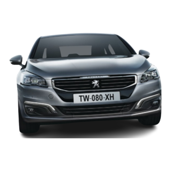 PEUGEOT 508 2016 Guía De Utilización