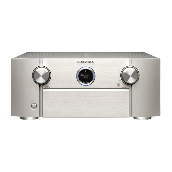 Marantz SR7012 Manual Del Usuario