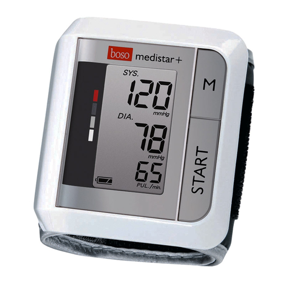 boso medistar+ Manual Del Usuario