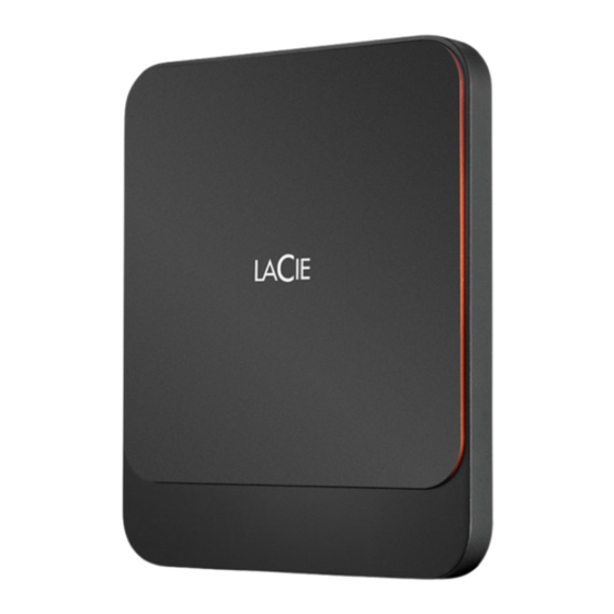 LaCie Portable SSD Manual De Usuario