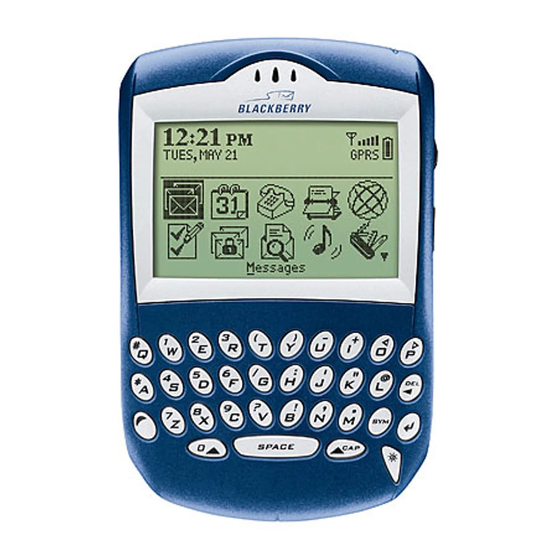 Blackberry 7210 Guia Del Usuario