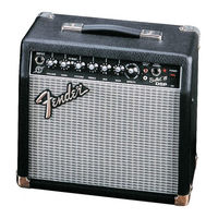 Fender Bullet 15 DSP Instrucciones De Funcionamiento
