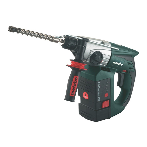 Metabo KHA 24 Manual Original