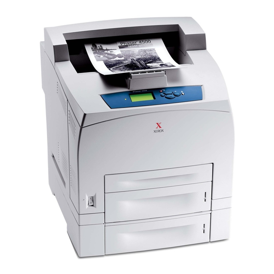 Xerox Phaser 4500 Manual De Instrucciones