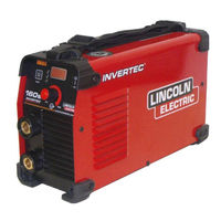 Lincoln Electric INVERTEC 160SX Manual De Instrucciones