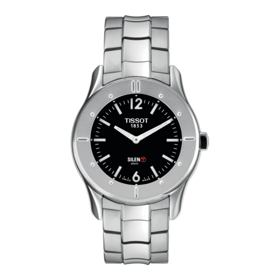Tissot Silen-T Manual De Uso