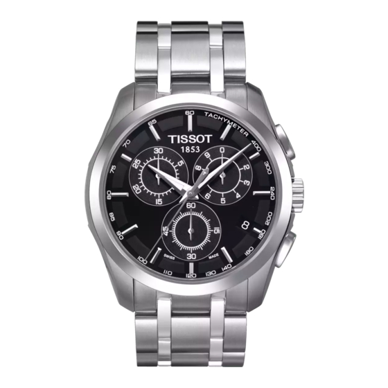 Tissot G10 Manual De Uso
