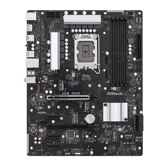 ASROCK Z690 Phantom Gaming 4 Manuales