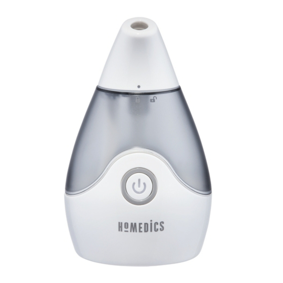 HoMedics TOTALCOMFORT UHE-CM15 Guia De Inicio Rapido