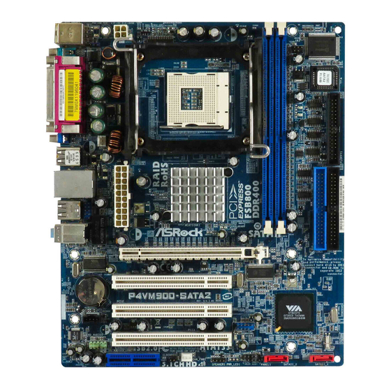 ASROCK P4VM900-SATA2 Manual Del Usuario